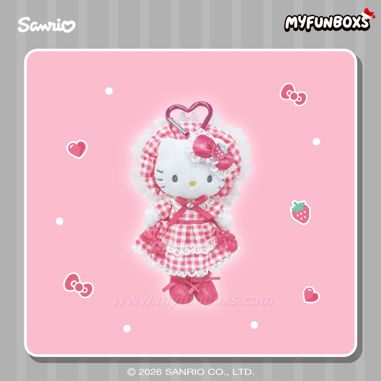 Sanrio Hello Kitty Fashion Workshop Plush Charm