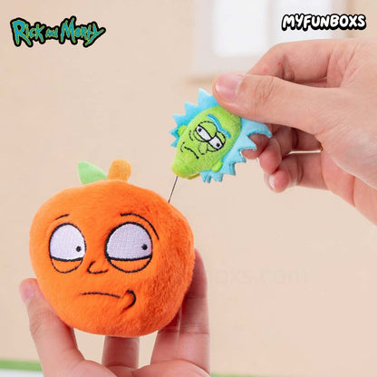 Rick and Morty Wormy Apple Plush Bag Charm