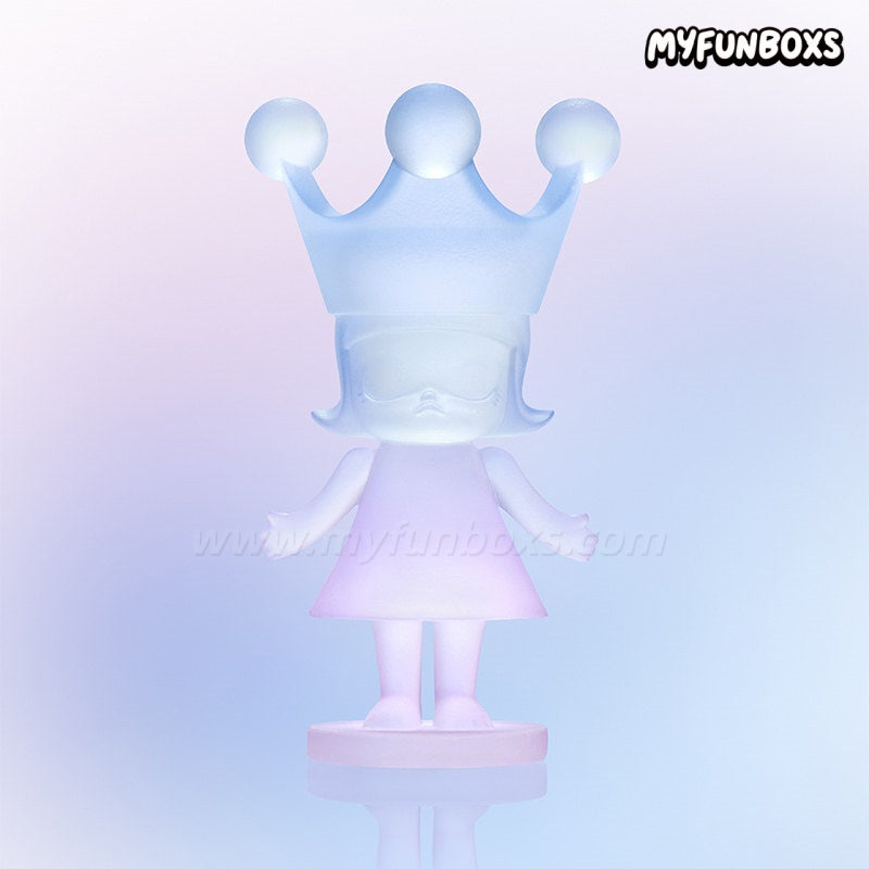 POP MART MEGA ROYAL MOLLY 100% Glaze Series Figure Blind Box