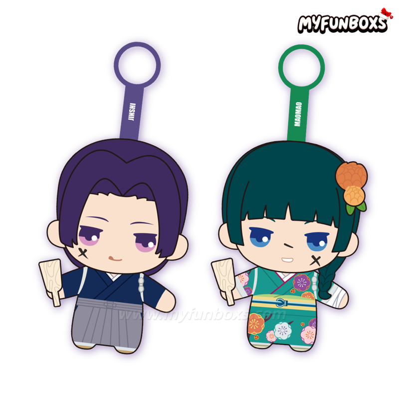 The Apothecary Diaries Maomao & Jinshi Plush Keychain