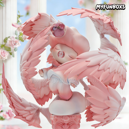 Handcrafted Dimoo Listening Angel figurine