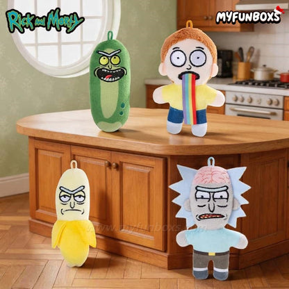 Rick and Morty Into the Multiverse Series Plush Keychain Blind Bag