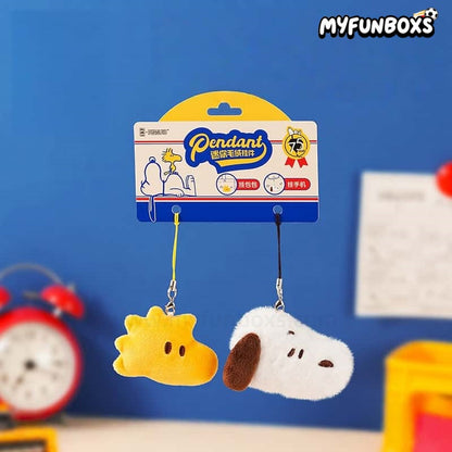 PEANUTS Snoopy 75th Anniversary Best Buddies Mini Plush Keychain