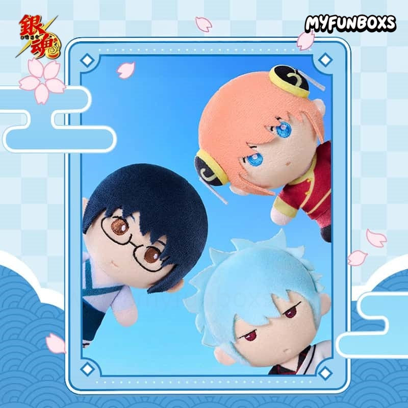 Gintama Two Is Better Than One Series Plush Sticker Blind Bag
