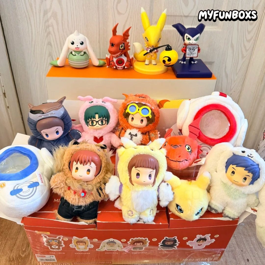 MINISO × Digimon Tamers Series Vinyl Plush Blind Box