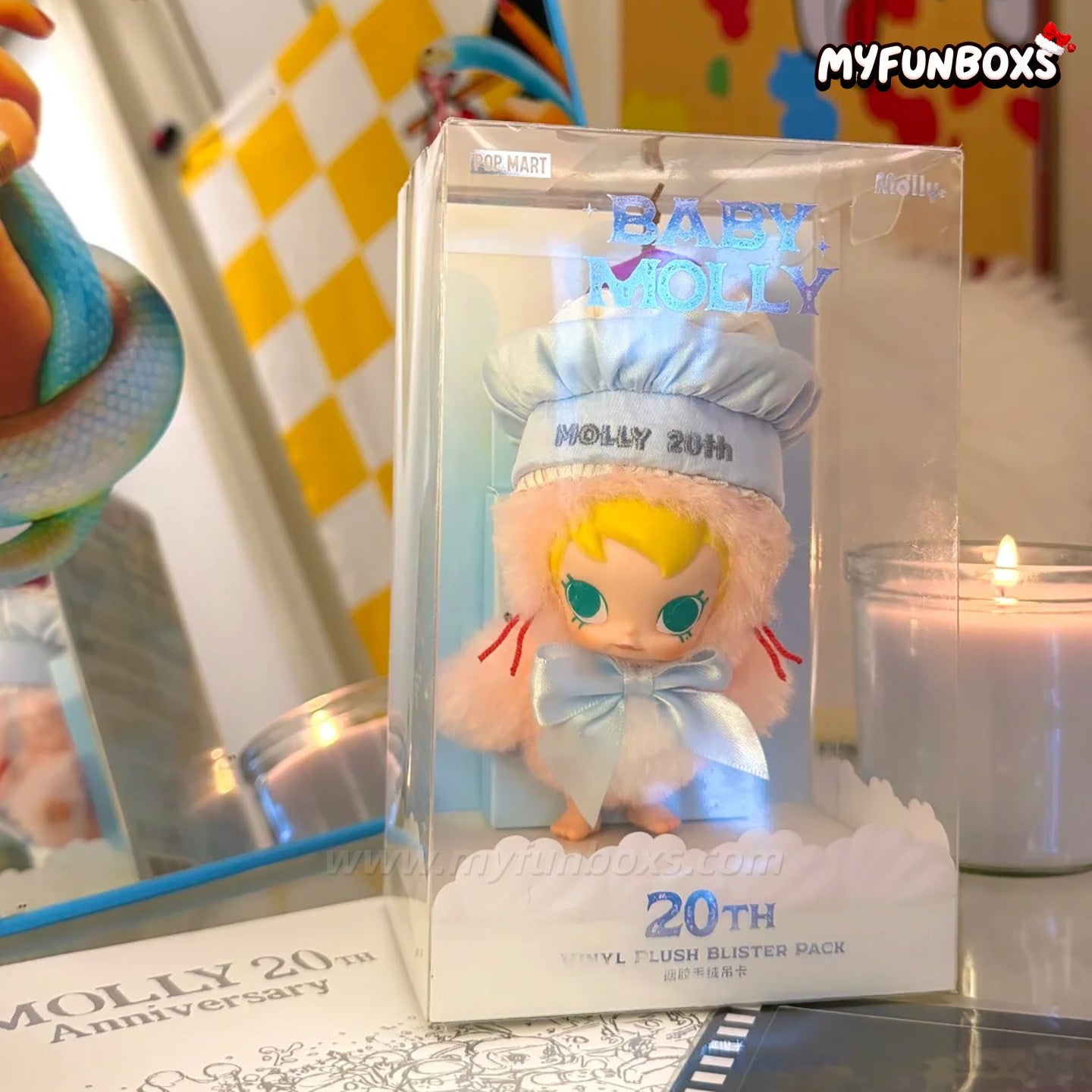 Baby Molly 20th Anniversary Vinyl Plush Hanging Card (PRE-ORDER)