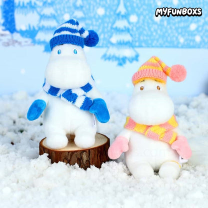 Moomin Winter Series plush keychain blind box