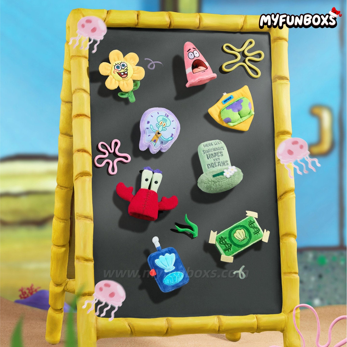 SpongeBob SquarePants What‘s in Bikini Bottom Series Plush Blind Bag(PRE-ORDER)