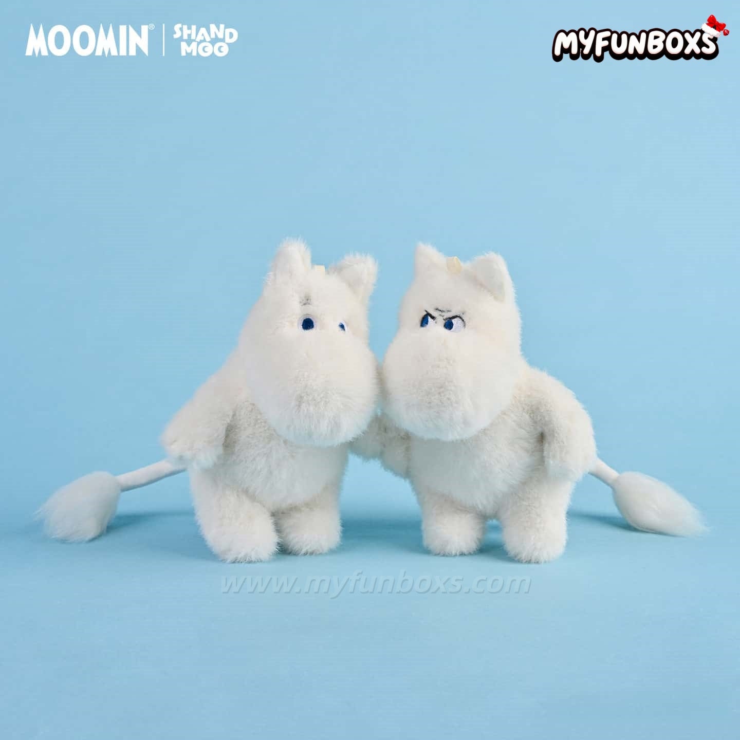 Moomin Classic Series Plush Keychain