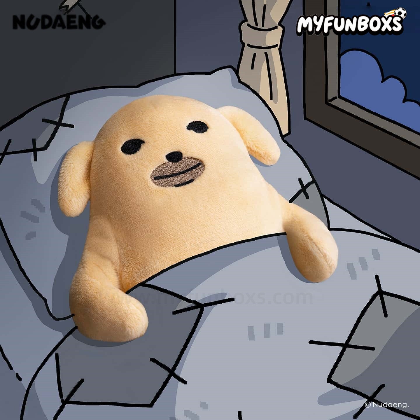 GONG Nudaeng The Meh Series Action Plush Doll