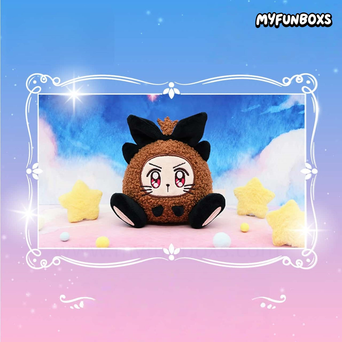 Saint Tail Ruby Plush Keychain