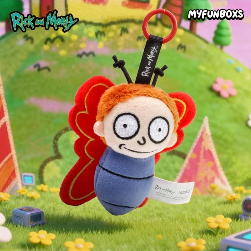 Rick and Morty Garden Edition plush charm