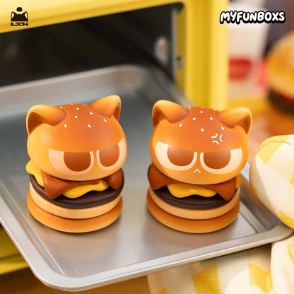 Luo Xiaohei Meow Hamburger Stacking Series blind box(PRE-ORDER)