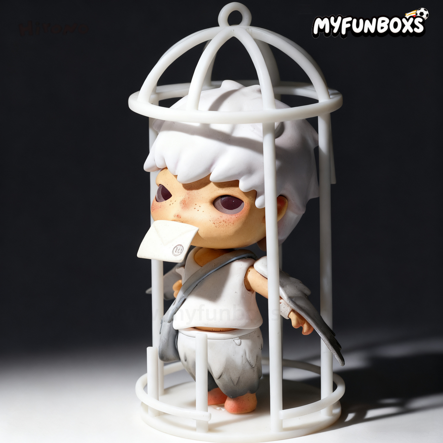 Handcrafted Hirono Angel figurine