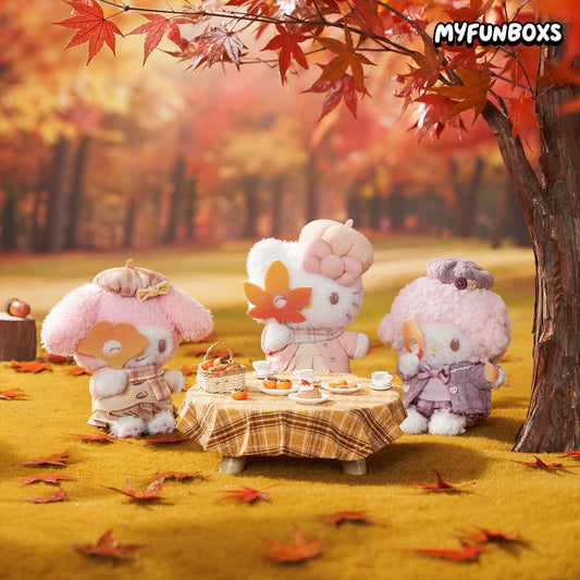 SANRIO Hidden in Autumn Series Plush Keychain