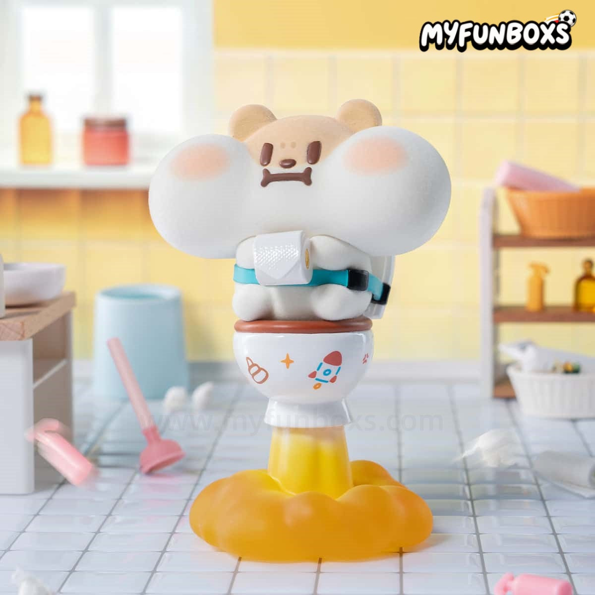 Milk Tea Mouse Life Documentary Series Figure blind box