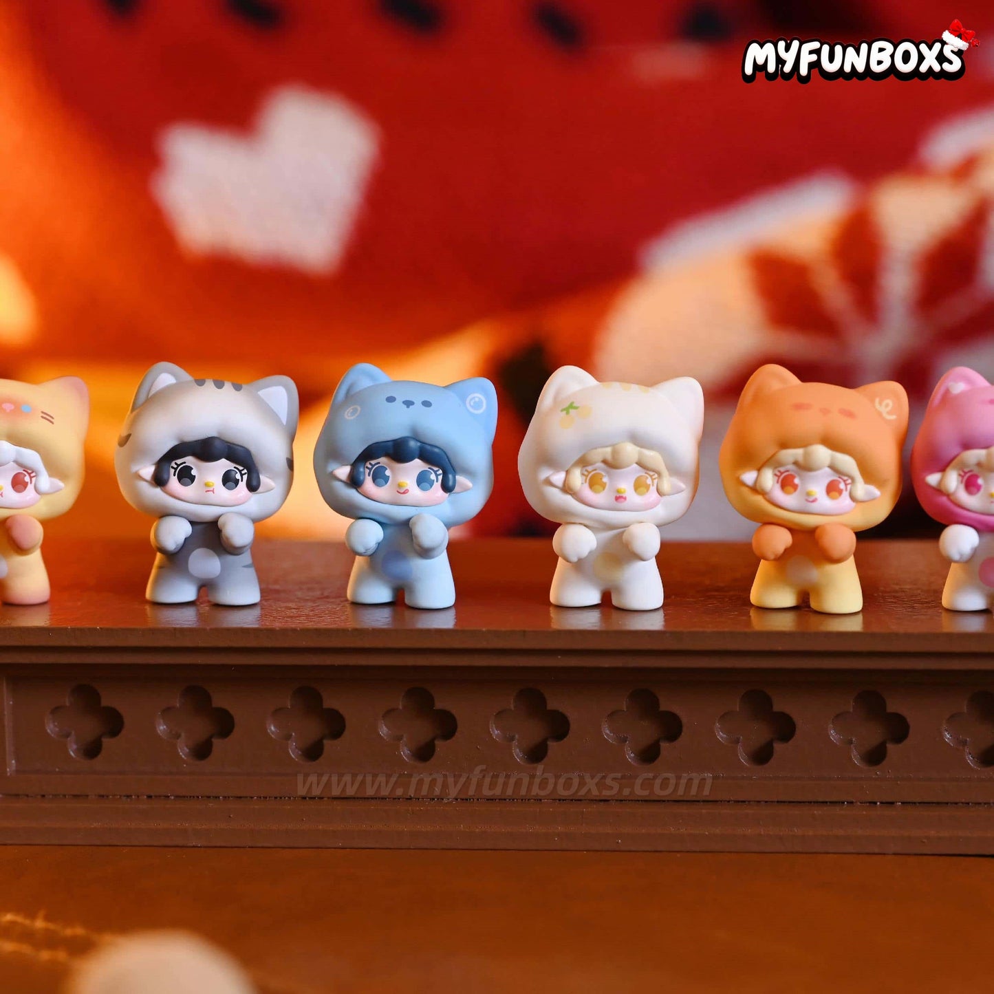 Yooki Cute Beans Cats on the Loose Series Blind Box