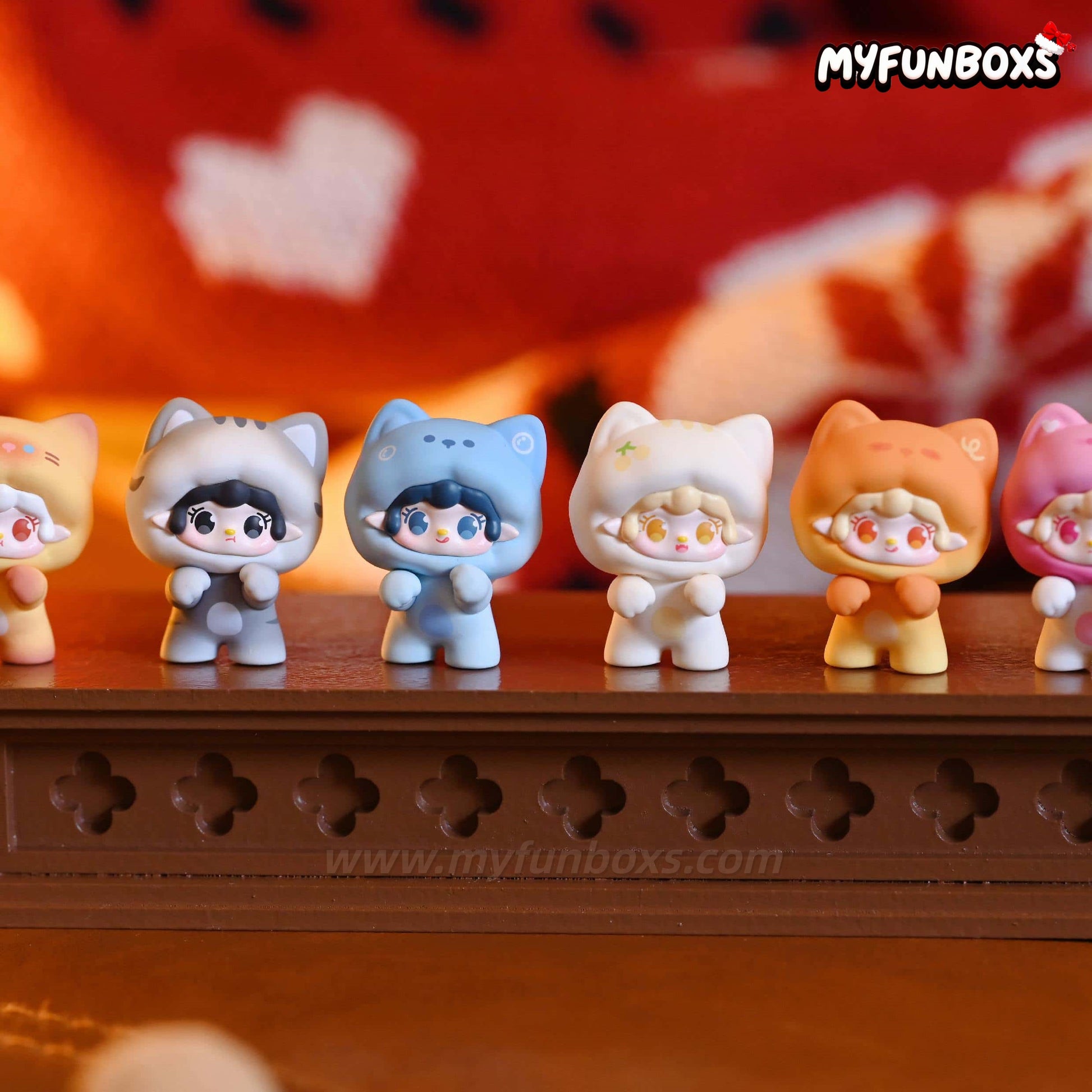 Yooki Cute Beans Cats on the Loose Series Blind Box