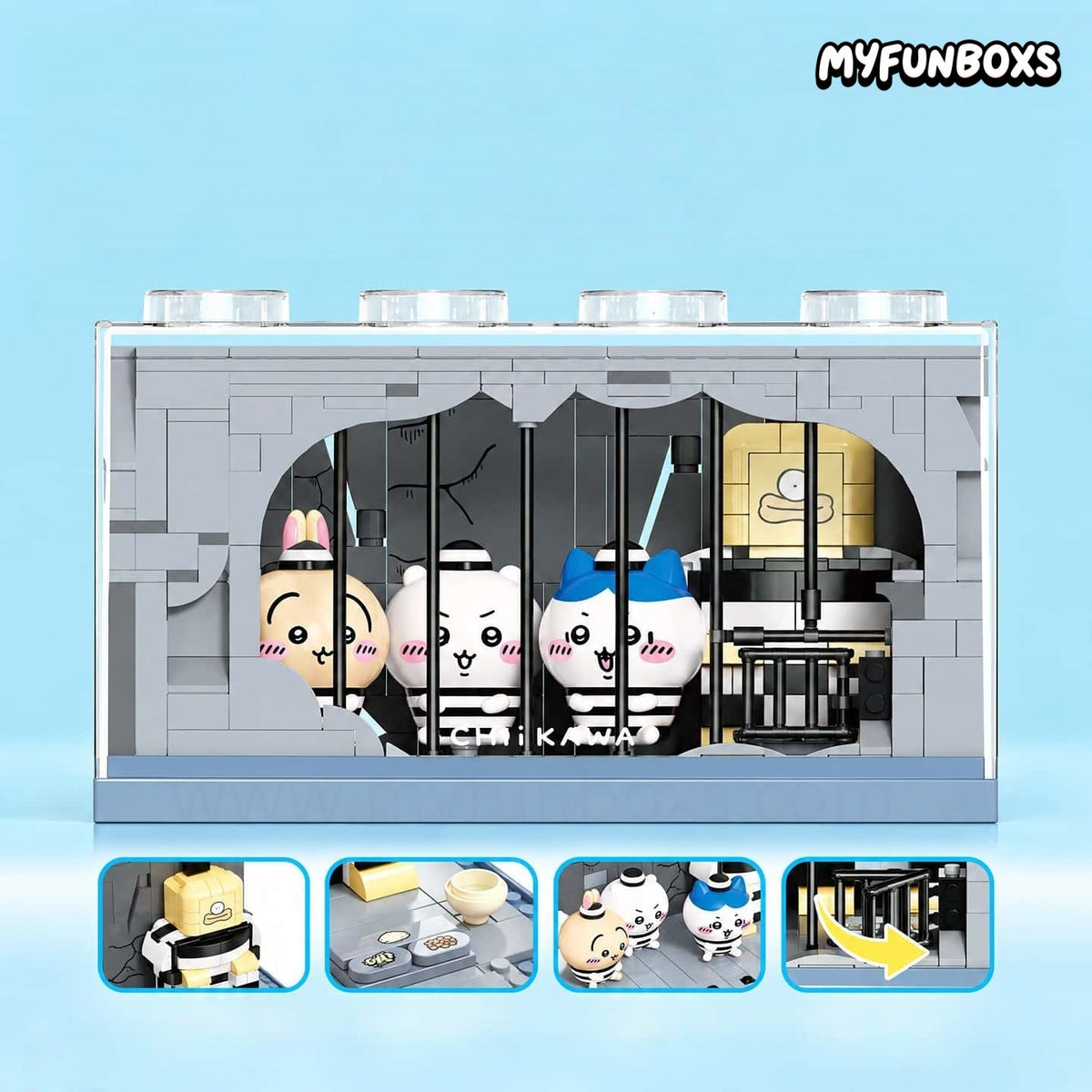 CHIIKAWA First Wave Scene Building Block Set