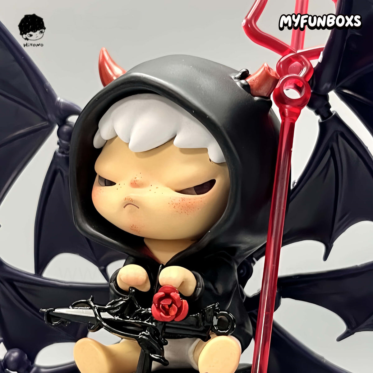 Handcrafted Hirono Demon custom figure set