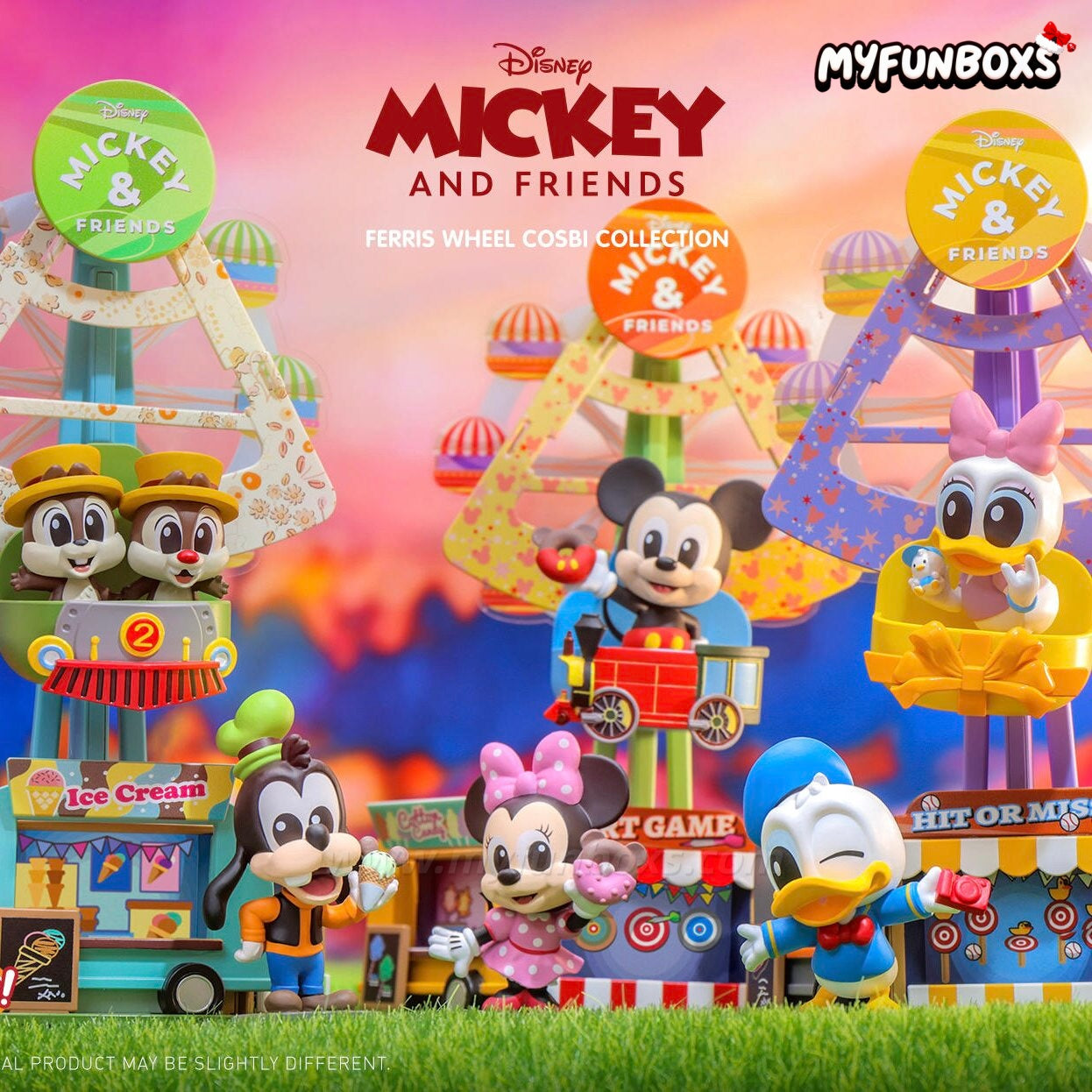 Hot Toys x COSBI Mickey & Friends Ferris Wheel Series Figures, Blind Box