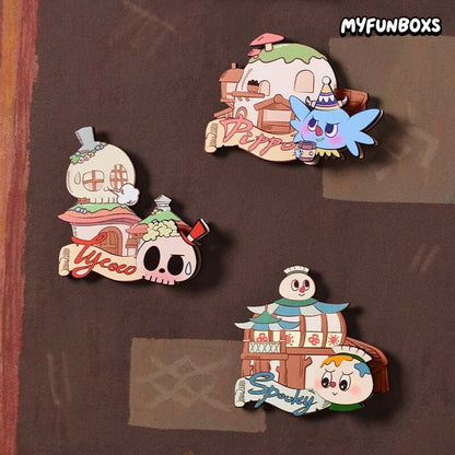 POP MART THE MONSTERS - Finding LABUBU Series Fridge Magnet Blind Box