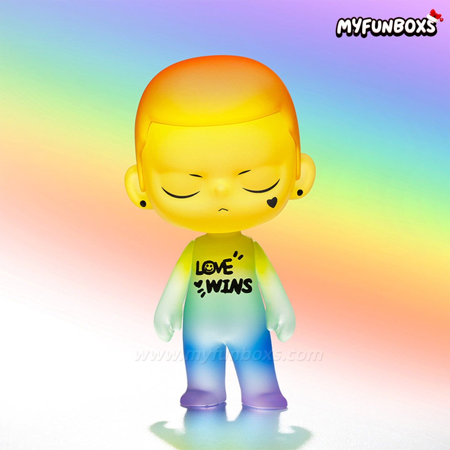 POP MART KUBO LOVE WINS FIGURE Hanging Card