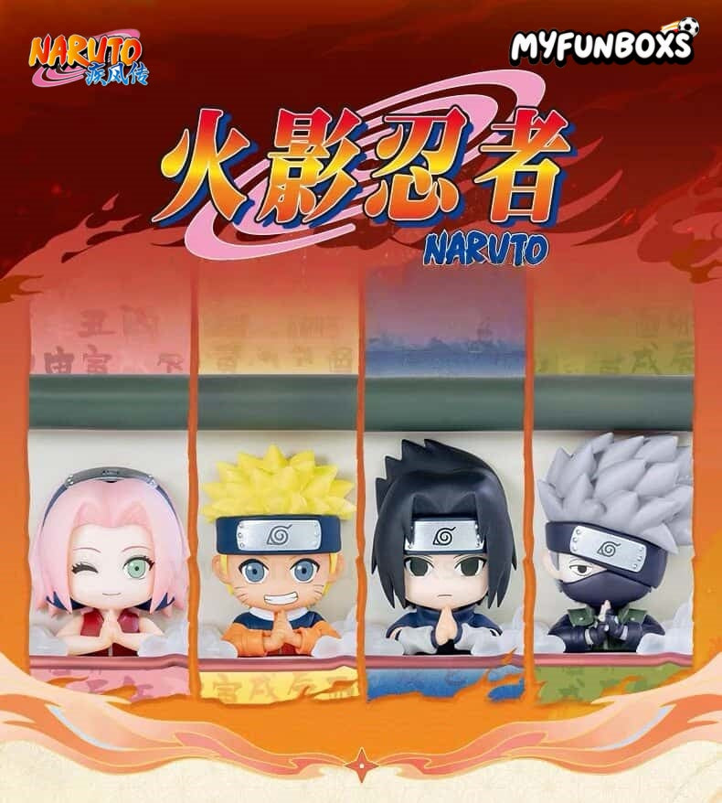 Naruto Shippuden Secret Scroll Series YoYo Bean+ magnet blind box