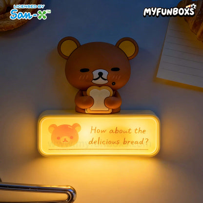 Rilakkuma Bread Series Light-up Fridge Magnet Blind Box