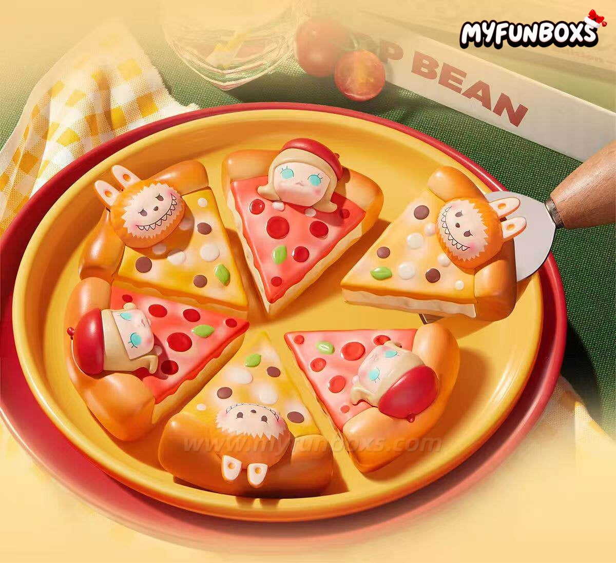 POP MART Pizza Series Limited Figure Hanging Card (Italy Exclusive)