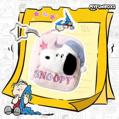 Snoopy Comic Diary Series Plush Bag Charm Keychain(PRE-ORDER)