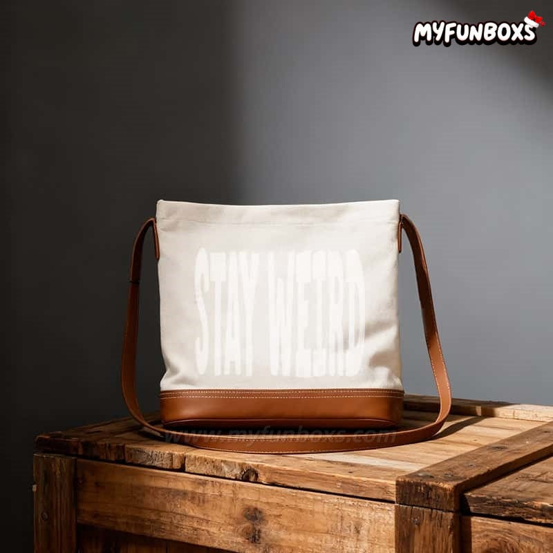 FUGGLER WILD WEST BUCKET LINEN BAG