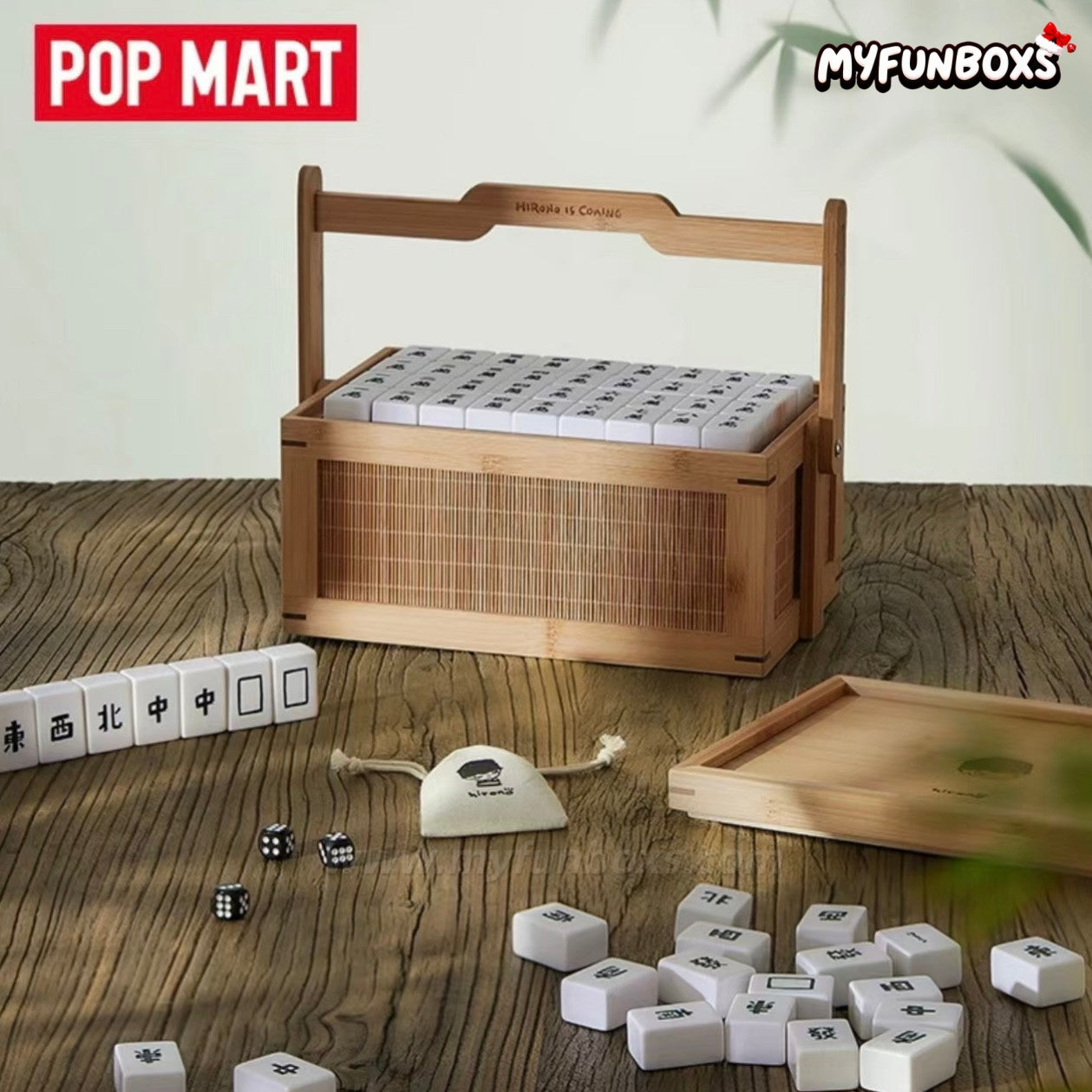 POP MART HIRONO Chengdu Limited Mahjong Gift Set