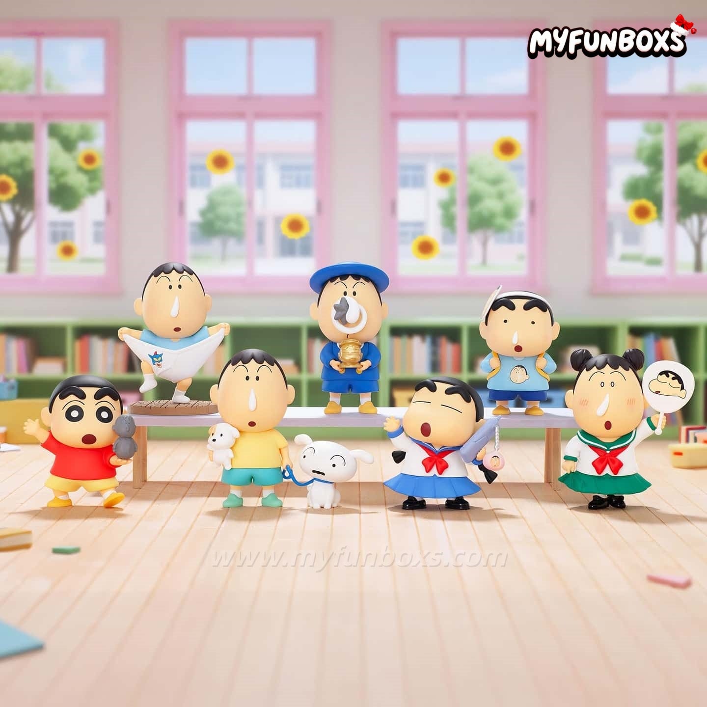 Crayon Shin-chan My Friend Bochan Series Figure Blind Box