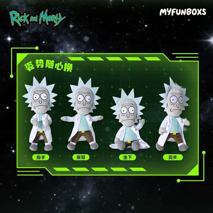 Rick and Morty Articulated Plush Doll