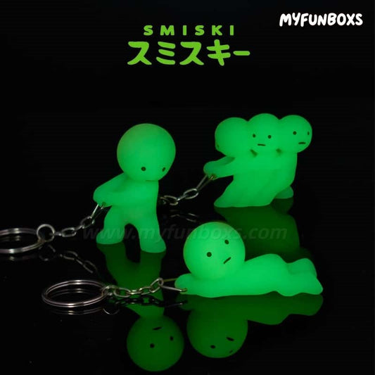 SMISKI glow-in-the-dark keychain