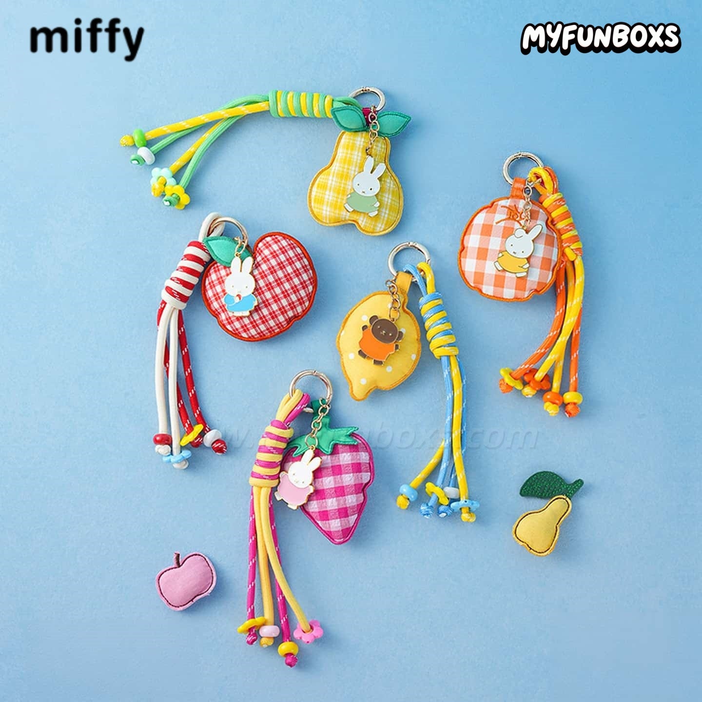 Miffy Fruit Candy Series surprise keychain blind box