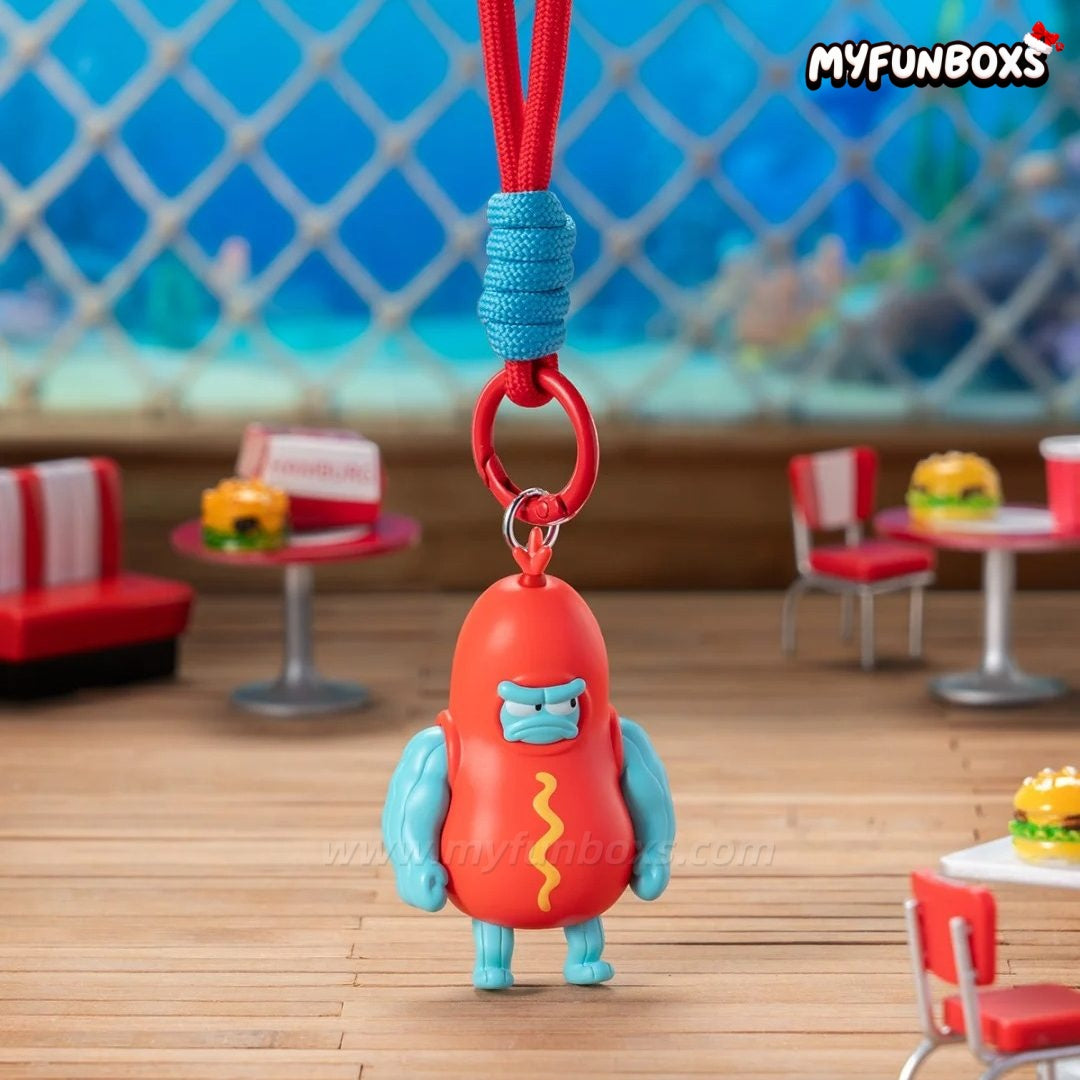 Bikini Bottom Food Party Series Keychain Blind Box