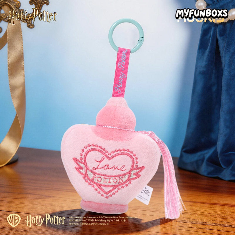 Harry Potter Love Potion Bottle Plush Keychain
