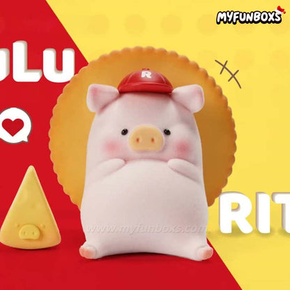 LuLu the Piggy Ritz Cracker Collaboration Limited Hanging Card