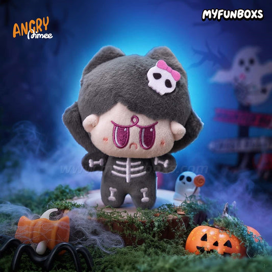 ANGRY AIMEE HALLOWEEN Prank Party Series Plush Keychain Blind Box