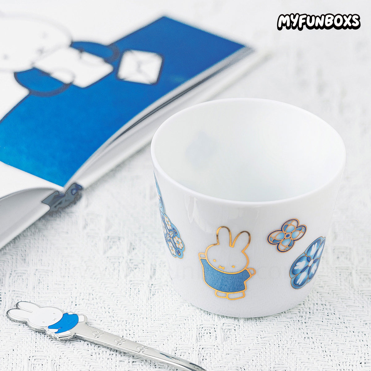 Miffy Jingdezhen Pig Mouth Cup – Piqiu Hua Ceramic Teacup