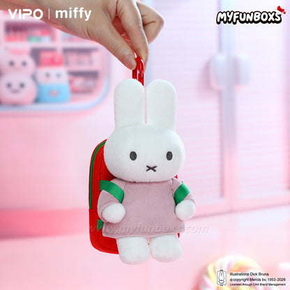 Miffy Foldable Shopping Bag Charm – Plush Backpack + Reusable Tote