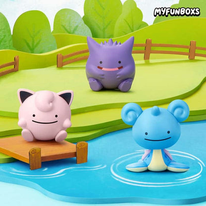 Pokemon Ditto Qface Series Mini Figures Blind Box