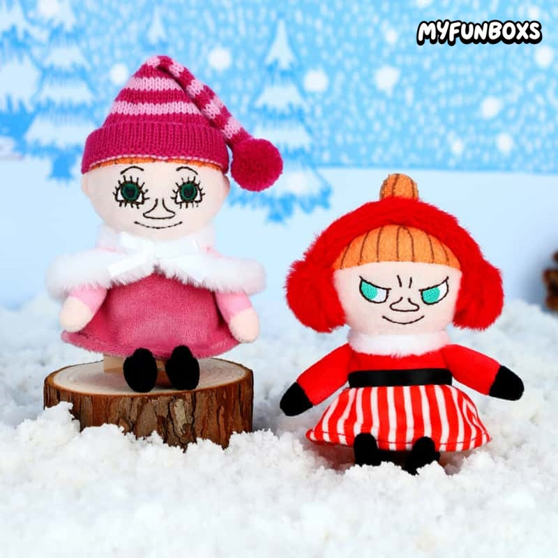 Moomin Winter Series plush keychain blind box