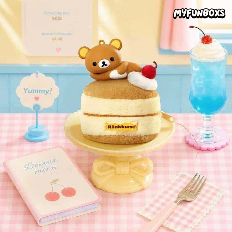 Rilakkuma Coffee House Plush Keychain Blind Box(PRE-ORDER)