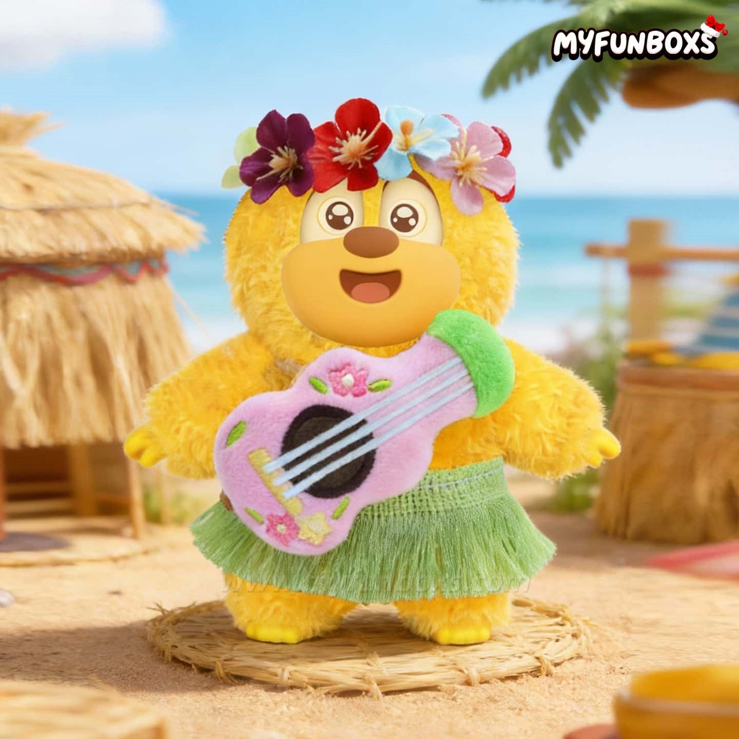 Bear Paradise Happy Holiday Series Plush Keychain Blind Box