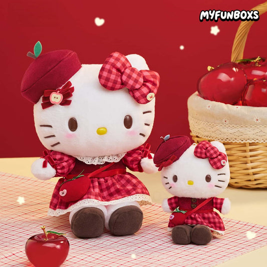 Sanrio Sweet Apple Design Series Plush Keychain