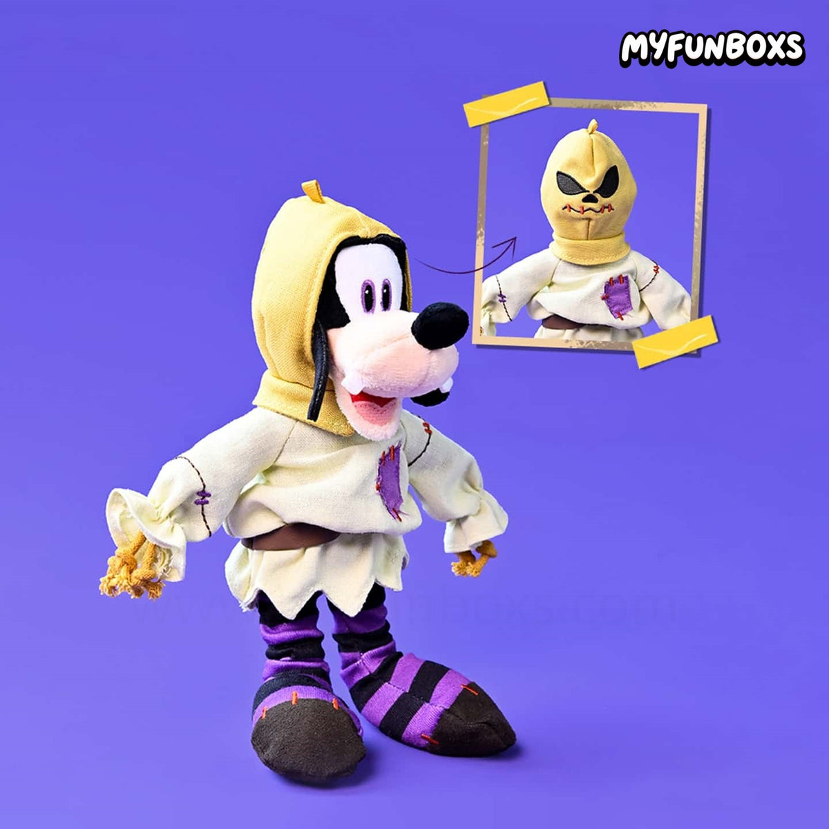 DSN Goofy Halloween Costume Party Series Plush Keychain