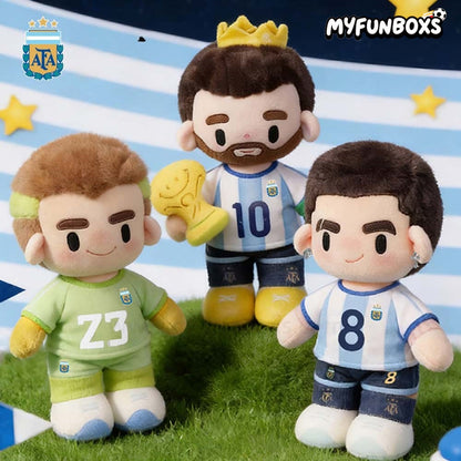 Argentina National Team Player Cartoon Plush Doll – 35cm